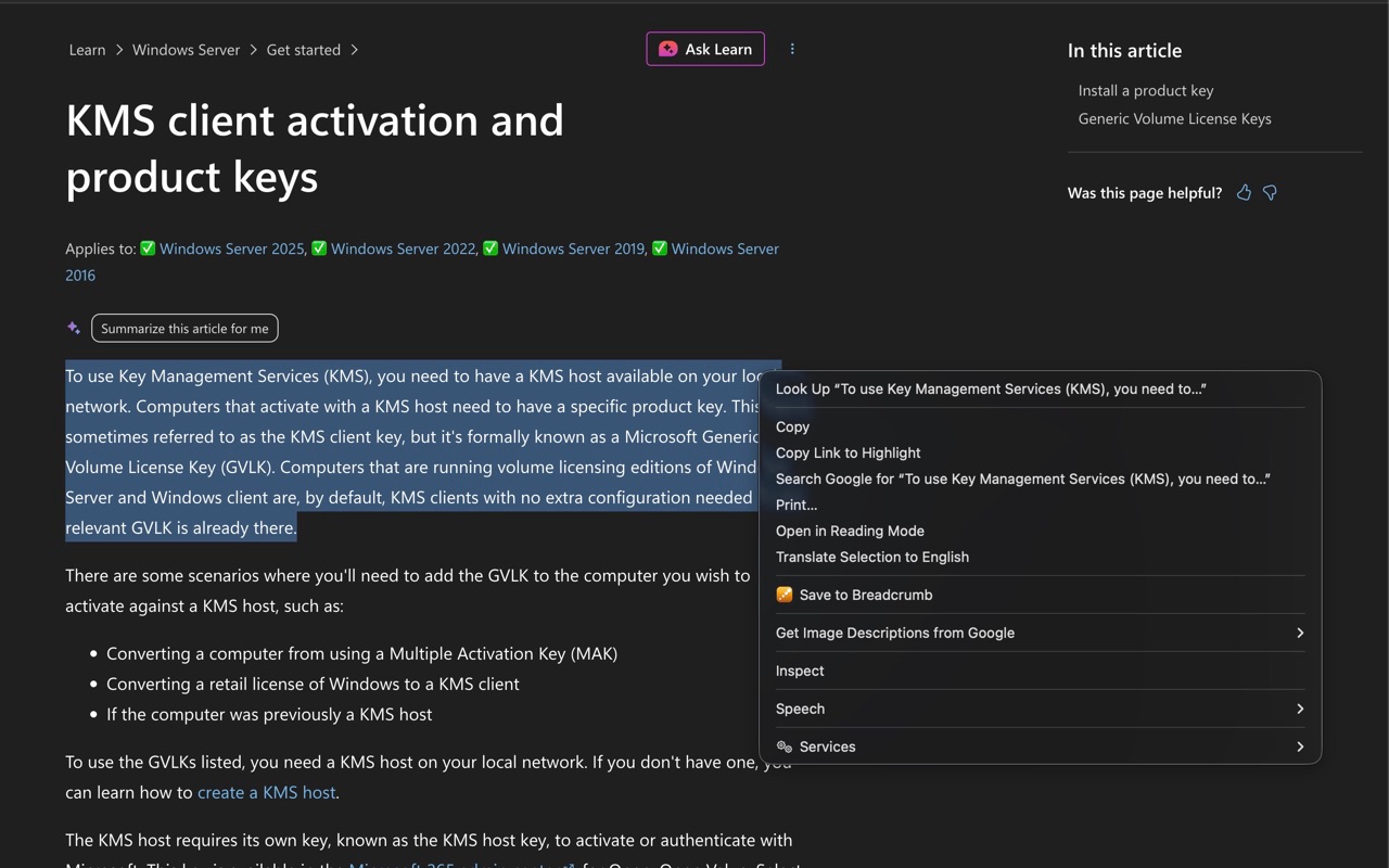 Breadcrumb Chrome extension screenshot
